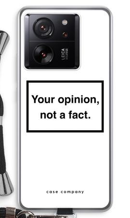Your opinion