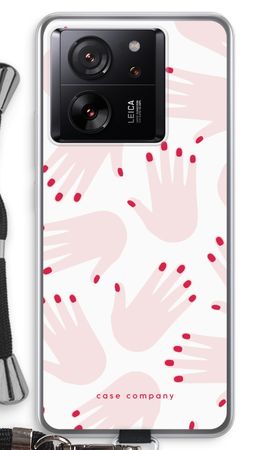 Hands pink