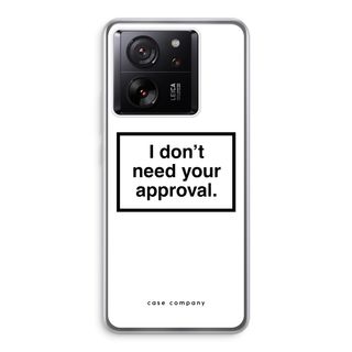 Don't need approval