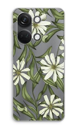 White flower pattern