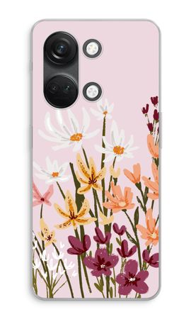 Painted wildflowers