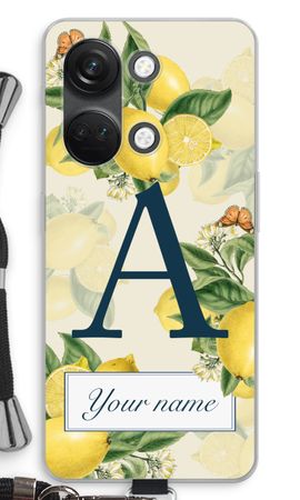 Monogram Lemons, Oranges of Peaches