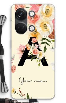 Flirty Flowers Monogram