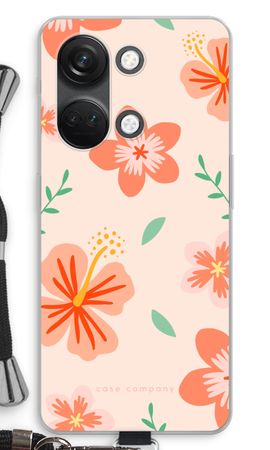 Tropical Pink Flowers