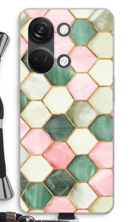 Hexagons in stained glass