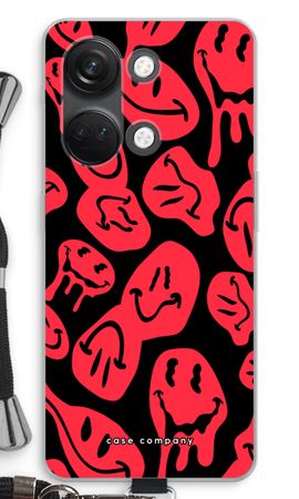 Melting Smiley - Red