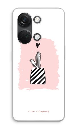 Black and white cactus