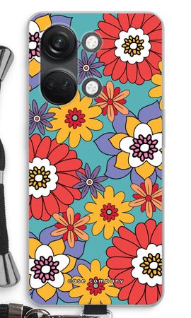 Retro Flowers - Blue