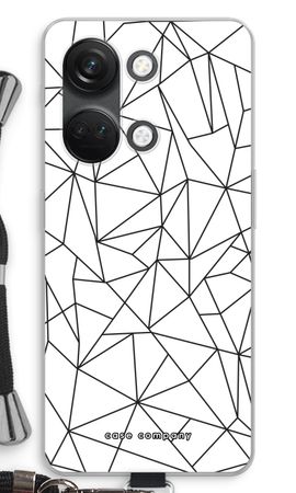 Geometric lines black