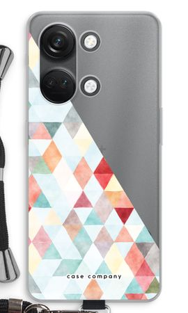 Coloured triangles pastel