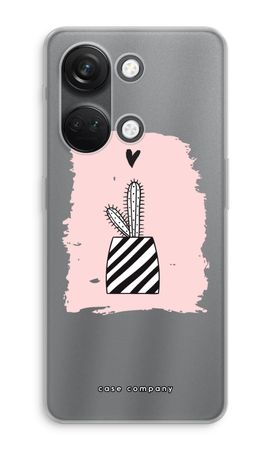 Black and white cactus