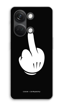 Middle finger black