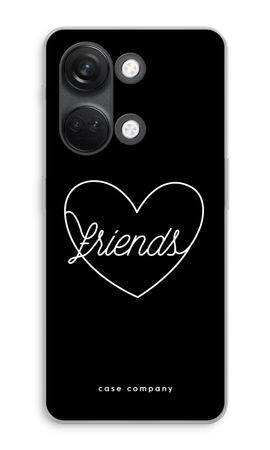 Friends heart black