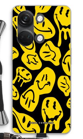 Melting smiley - Yellow