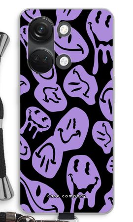 Melting Smiley - Purple