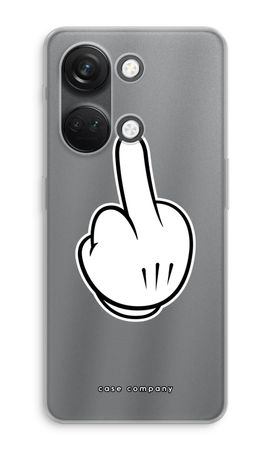 Middle finger white
