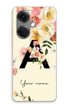 Flirty Flowers Monogram