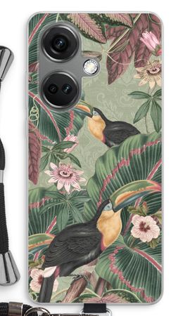 Tropical jungle toucan