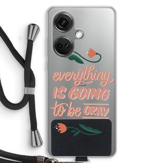 Optimistic flower girl