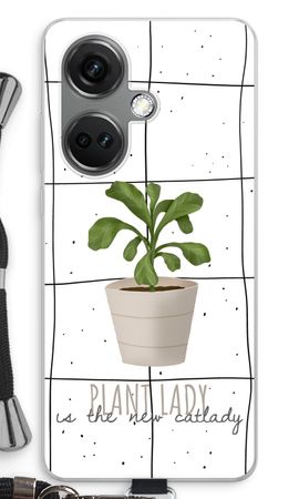 Houseplant on windowpane