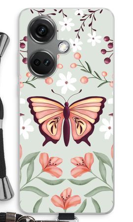 Butterfly in a floral world