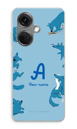 Playful Dogs Monogram