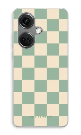 Checkered Mint, OnePlus Nord CE 3 soft case