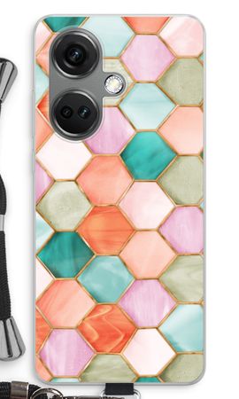 Hexagons in stained glass