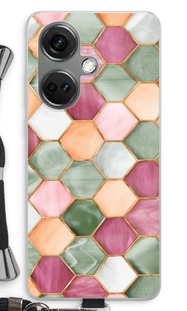 Hexagons in stained glass