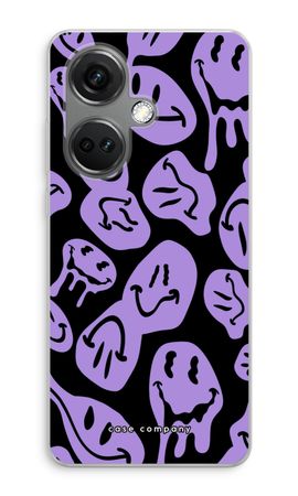 Melting Smiley - Purple