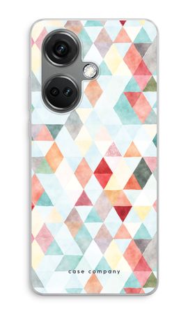 Coloured triangles pastel