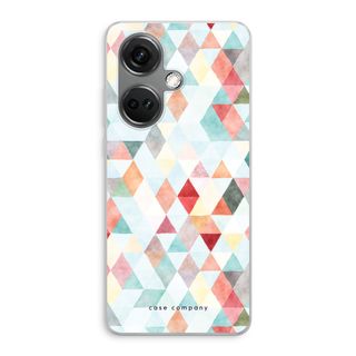 Coloured triangles pastel