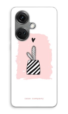 Black and white cactus