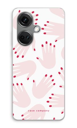 Hands pink