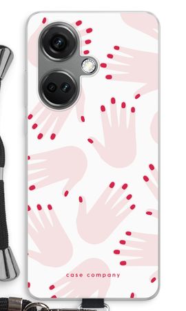 Hands pink