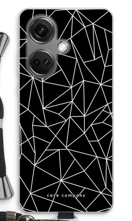 Geometric lines white