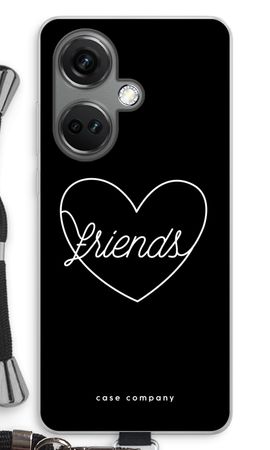 Friends heart black