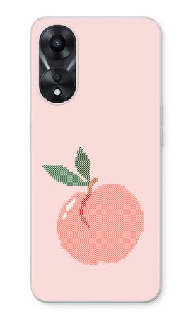 Stitched Peach