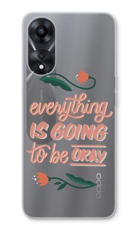 Optimistic flower girl