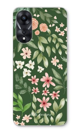 Botanical green sweet flower heaven