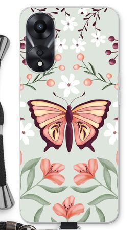 Butterfly in a floral world