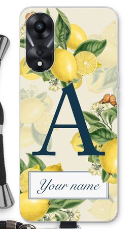 Monogram Lemons, Oranges of Peaches