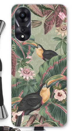 Tropical jungle toucan