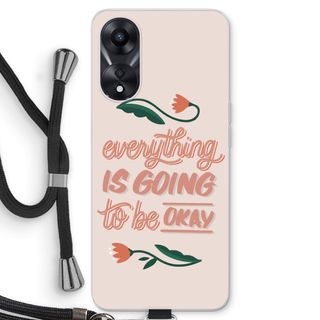 Optimistic flower girl