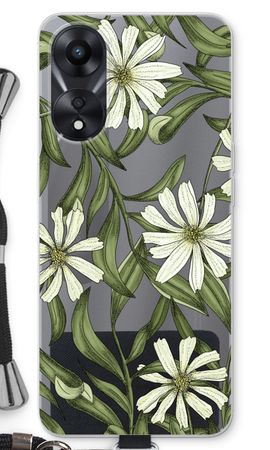 White flower pattern