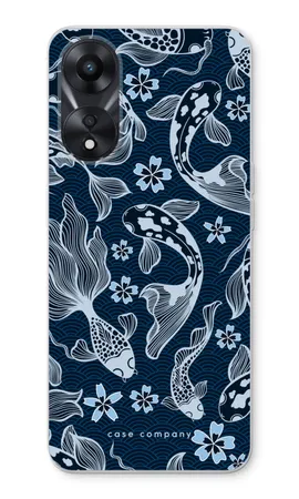 Midnight Koi, Oppo A58x soft hoesje