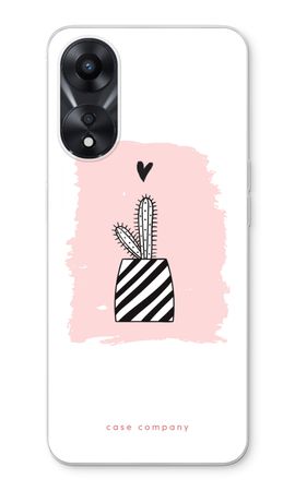 Black and white cactus