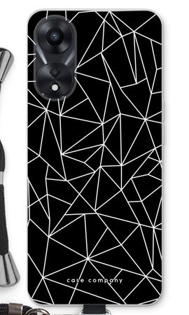 Geometric lines white