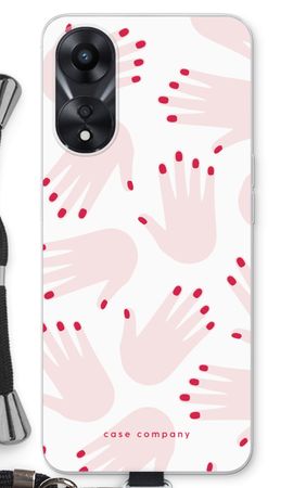 Hands pink