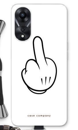 Middle finger white